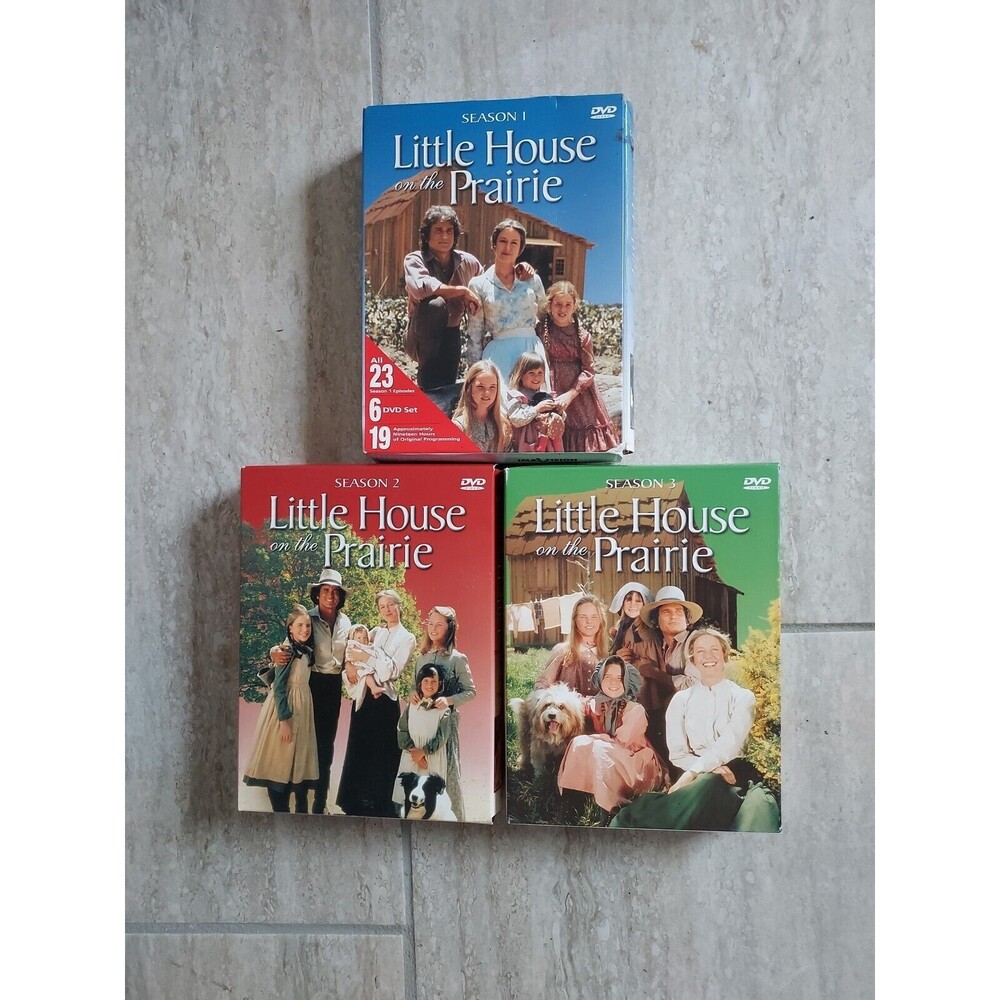 Little House on the Prairie Television Series- Seasons 1, 2, 3 DVDs